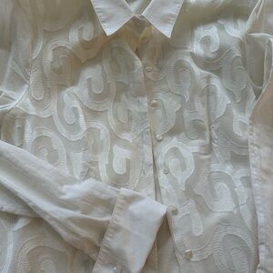 Ladies blouse , Poshmark won’t allow me to put WOMAN , 
ANNE FONTAINE